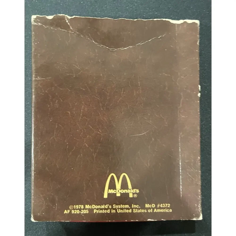 Vintage‎ 1978 McDonalds Christmas Ornament in Original Box. 